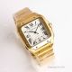 GF Factory Swiss Clone Santos de Cartier 39.8mm Watch Miyota9015 Yellow Gold (2)_th.jpg